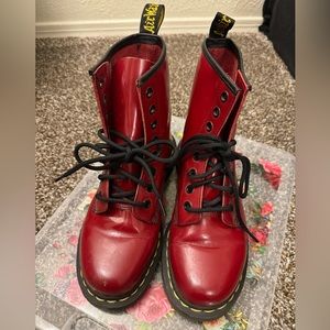 Red Doc Martens